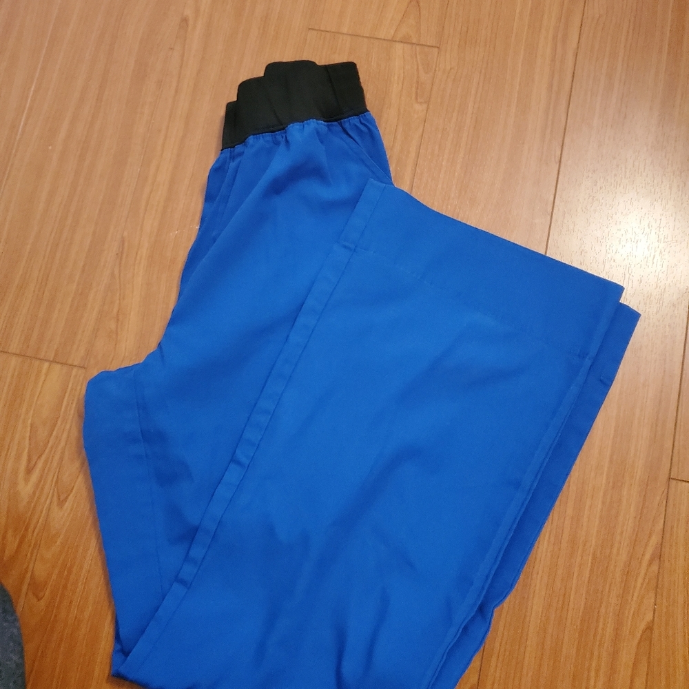 Xs blue scrub pant